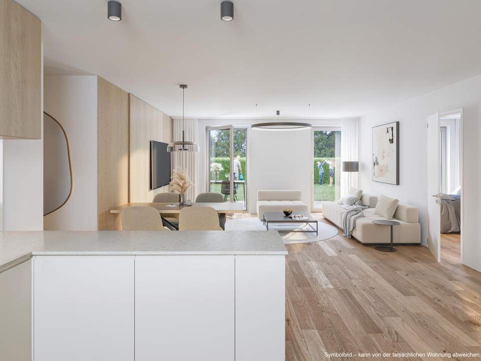 HOCHWERTIG UND MODERN WOHNEN IN LANGENZERSDORF: LIEBEVOLLE FAMILIENWOHNUNG MIT TOLLER INFRASTRUKTUR UND VERKEHRSANBINDUNG IN BESTER ZENTRUMSLAGE