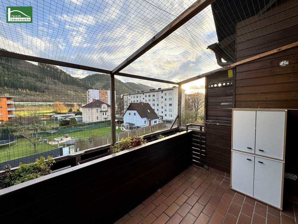 Preiswerte Eigentumswohnung in Leoben. Traumhafte Aussicht inklusive - JETZT ANFRAGEN