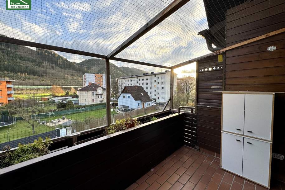 Preiswerte Eigentumswohnung in Leoben. Traumhafte Aussicht inklusive - JETZT ANFRAGEN, Wohnung-kauf, 115.001,€, 8700 Leoben