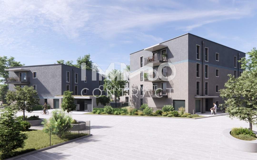 Erstbezug, provisionsfrei und Top-Ausstattung: 2-Zimmer-Wohnung mit großem Balkon