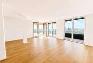 65m2 Balkon über ganz Wien: Prater - Hochhaus-Luxus mit Rooftop Pool