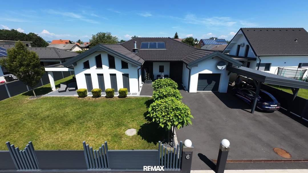 Modernes Wohnen auf einer Ebene! 161 m² Wohnfläche und ein schöner Garten in Gralla!