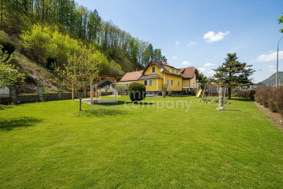 SOMMER - SONNE - URLAUBSFEELING - Einfamiliehaus mit Pool und Garten sucht neue Familie!, Haus-kauf, 349.000,€, 2831 Neunkirchen