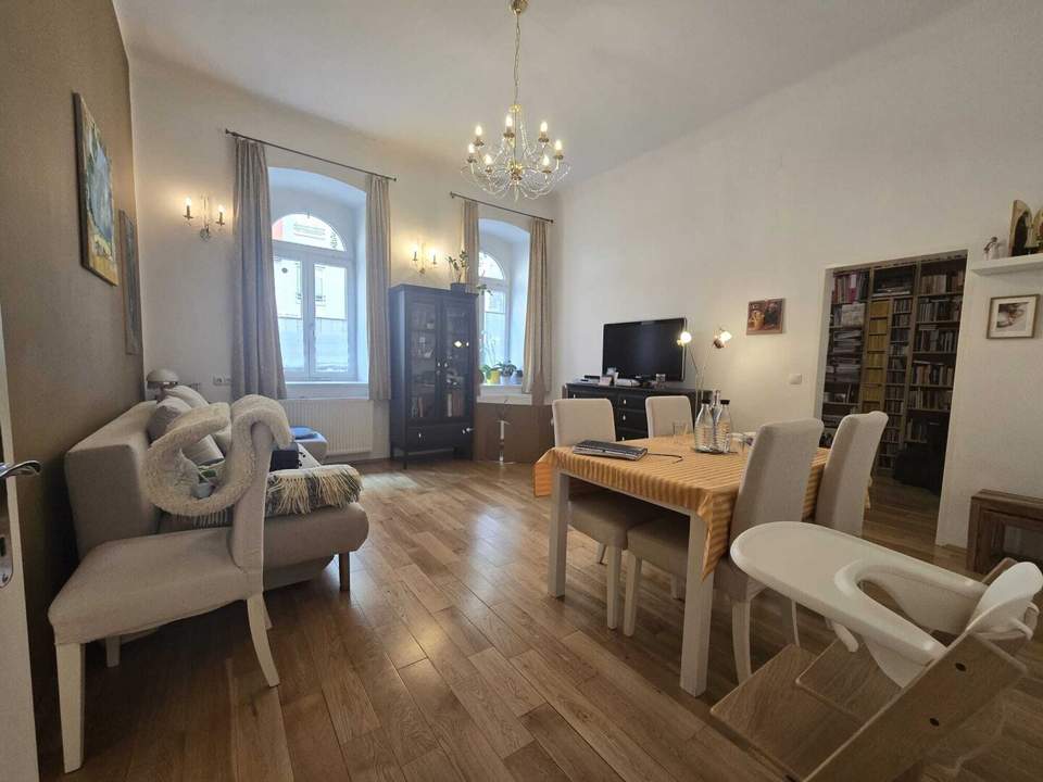 Moderne Stadtwohnung mit 4 Zimmern und hochwertiger Ausstattung im beliebten 1050 Wien - jetzt kaufen für nur 397.000,00 €!