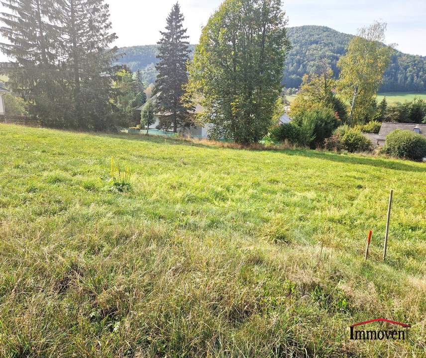 RUHELAGE - Sonniges Grundstück (Fahnengrundstück) mit Aussicht in Semriach!