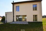 Rückzugsort im Grünen nahe Korneuburg – modernes, hochwertiges Wohnhaus mit großem Garten