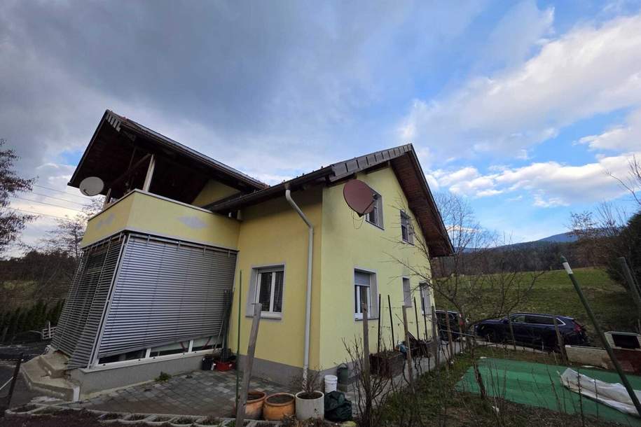 Großzügiges Haus in Maria Rojach mit Terrasse, Balkon, Kamin & Solar!, Haus-kauf, 459.000,€, 9422 Wolfsberg