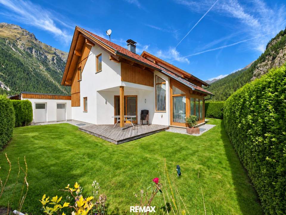 Alpines Wohnen mit Komfort – großzügiges Einfamilienhaus im Ötztal!