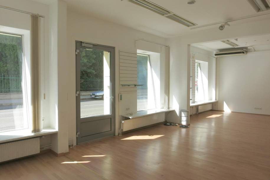 Perfekte Sichtbarkeit - Geschäftslokal / Büro mit großer Auslagenfront !, Gewerbeobjekt-miete, 2.040,00,€, 1230 Wien 23., Liesing
