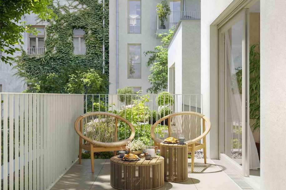 NEUBAU KRANZGASSE 24 | Eigentumswohnungen & Townhouses mit Freiflächen, Wohnung-kauf, 355.000,€, 1150 Wien 15., Rudolfsheim-Fünfhaus