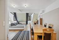 1060! Tolle 4-Zimmer DG-Wohnung mit Galerie und Terrasse Nähe Mariahilferstraße ab März 26!