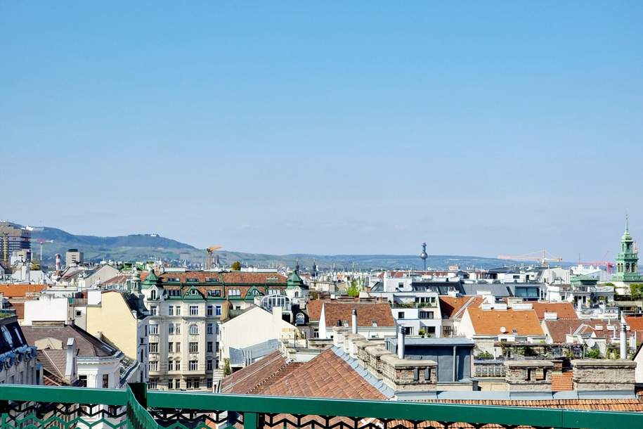 Neuer Preis! Wohntraum in Bestlage! Rarität in 1070 Wien! Traumblick + Traumwohnung + Beste Lage im Herzen von Wien + Ideale Raumaufteilung! Nicht zögern!, Wohnung-kauf, 1.418.000,€, 1070 Wien 7., Neubau