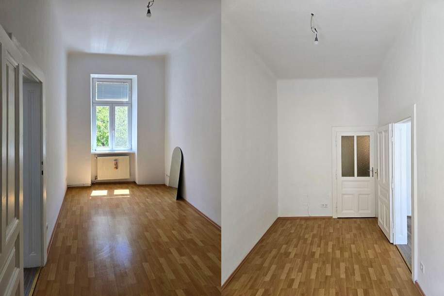 Sanierte Stadtwohnung mit klassischem Wiener Altbaucharme – ideal für Eigennutzer oder private Vermieter, Wohnung-kauf, 300.000,€, 1020 Wien 2., Leopoldstadt