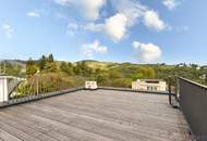 MINI VILLA AM HACKENBERG MIT CA. 37m² DACHTERRASSE UND IMPOSANTEM WEITBLICK AUF DIE CITY - EIGENGRUND IM KLEINGARTEN - GANZJÄHRIG BEWOHNBAR