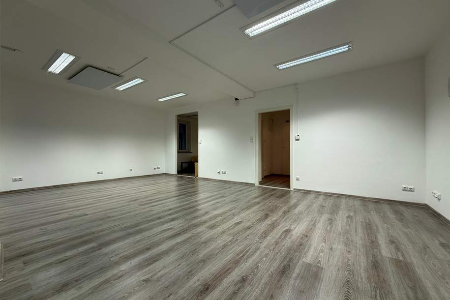 Attraktives Geschäftslokal mit großer Glasfront – Top Preis-Leistung nahe Meidlinger Hauptstraße, Gewerbeobjekt-miete, 1.205,99,€, 1120 Wien 12., Meidling