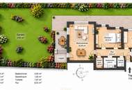 3 Zimmer Wohnung mit Garten in Döbling