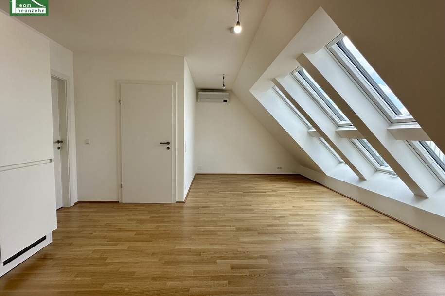 Moderne 2-Zimmer Dachgeschosswohnung mit Klimaanlage, Einbauküche und Terrasse - ab 15.04. beziehbar!, Wohnung-miete, 1.333,63,€, 1150 Wien 15., Rudolfsheim-Fünfhaus