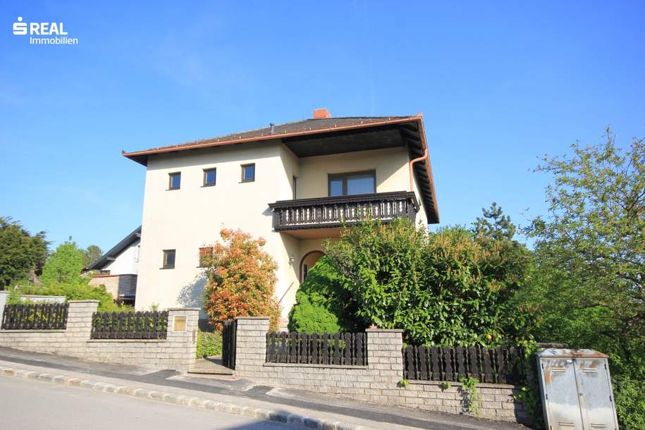 2120 Wolkersdorf, Einfamilienhaus in Grünruhelage mit Garage und Schutzraum, Haus-kauf, 660.000,€, 2120 Mistelbach