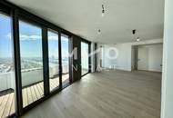 ERSTBEZUG: Attraktive Dreizimmer-Wohnung mit großzügiger Freifläche und Ausblick an der Neuen Donau!