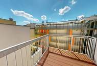 Moderne Dachgeschosswohnung mit Balkon in Brigittenau