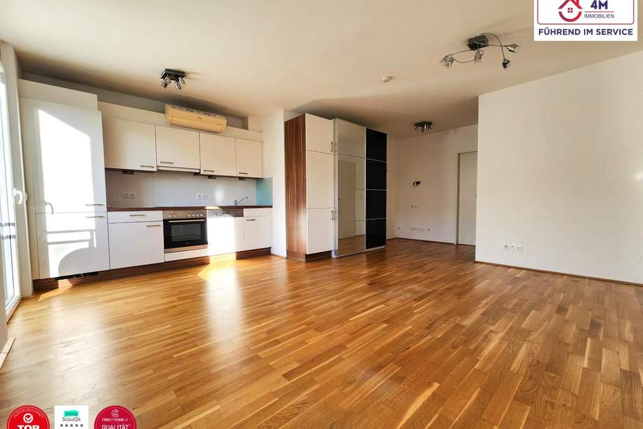 Moderne 3-Zimmer-Wohnung mit Balkon &amp; Garagenplatz in TOP-zentraler Lage, Wohnung-kauf, 492.000,€, 1030 Wien 3., Landstraße