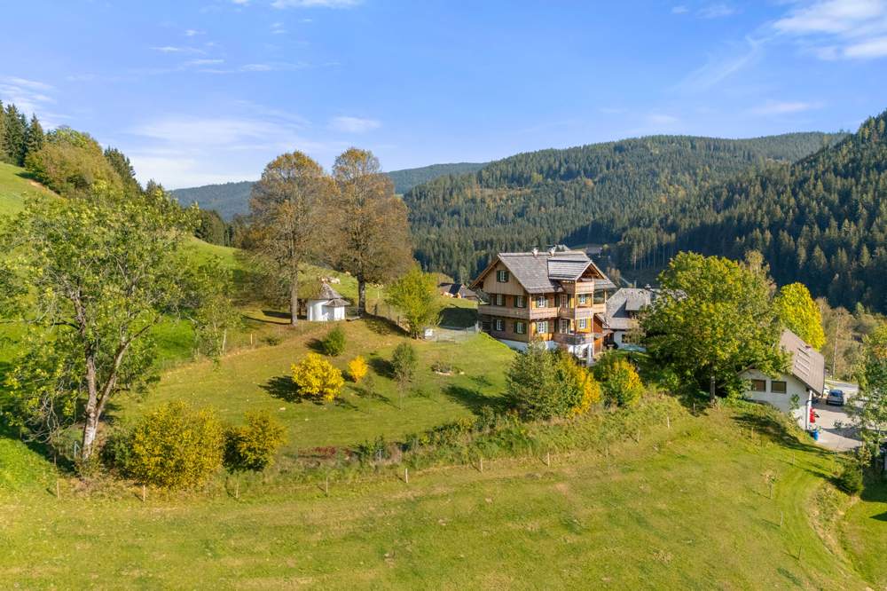 EXKLUSIVES HOLZHAUS MIT SEPARATEM GÄSTECHALET