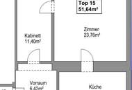 HOFRUHELAGE mit GRÜNBLICK | Sanierungsbedürftiger Altbau | Ca. 8,7 m² Balkon-Option (baubewilligt) | Nähe Einsiedlerpark, U4 Margaretengürtel, künftiger U2-Station Reinprechtsdorfer Straße