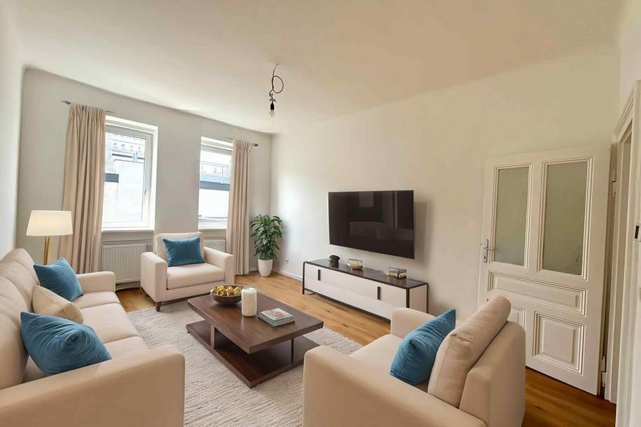 1050! Schöne 2-Zimmerwohnung nahe Margaretenstrasse! ERSTBEZUG NACH GENERALSANIERUNG!, Wohnung-kauf, 249.000,€, 1050 Wien 5., Margareten