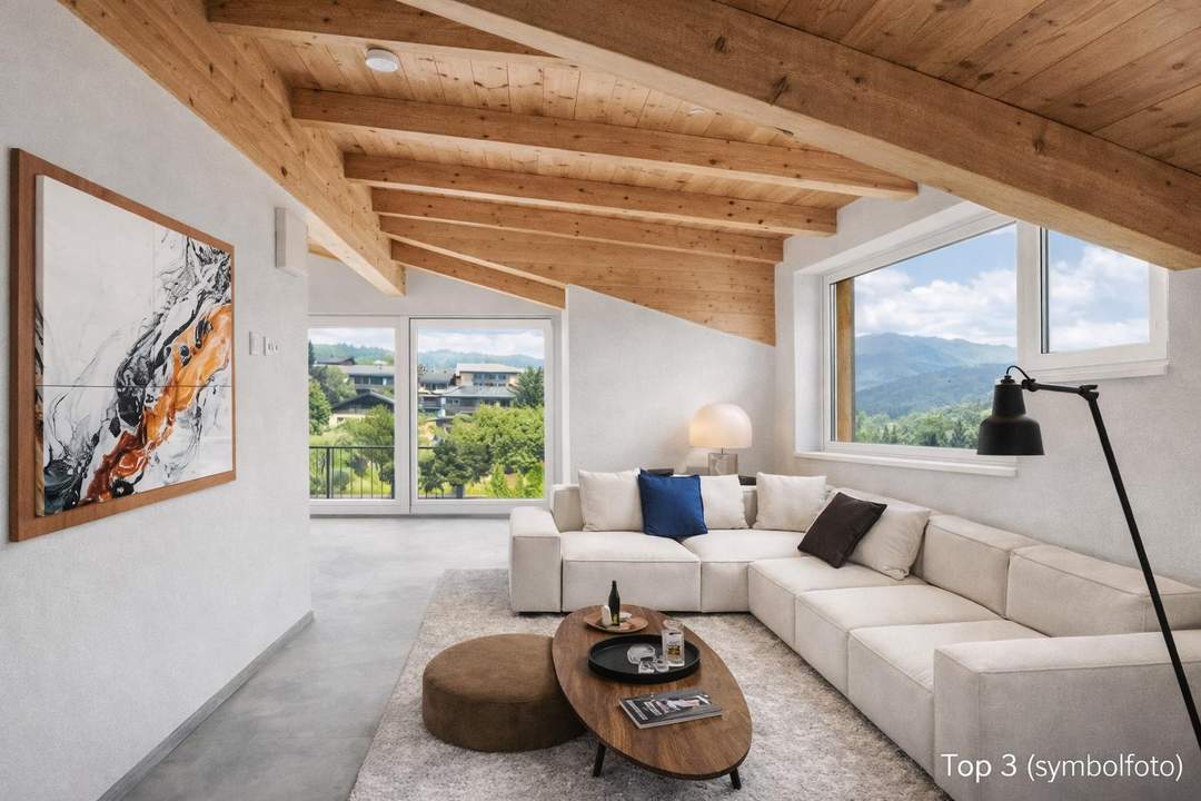 3-Zimmer Dachgeschosswohnung mit Balkon