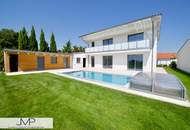 Geräumige Niedrig-Energie-Villa mit Pool - traumhafte Ruhelage, Blick auf Neusiedler See - provisionsfrei!