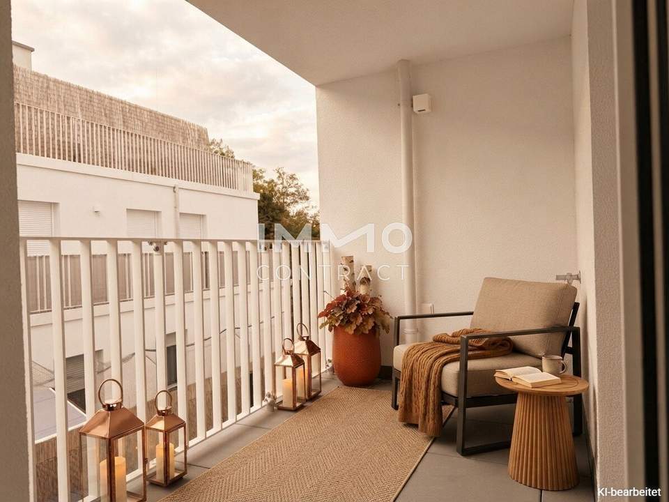 Traumhafter Erstbezug: 2-Zimmer-Wohnung mit Loggia - provisionsfrei!