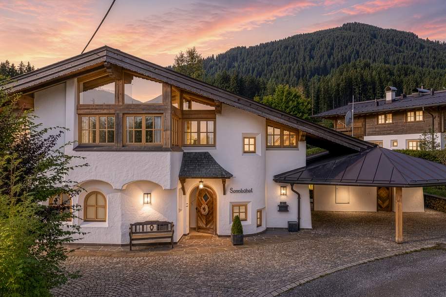Exklusive Haushälfte in sonniger Top-Ruhelage, Haus-kauf, 2.330.000,€, 6373 Kitzbühel