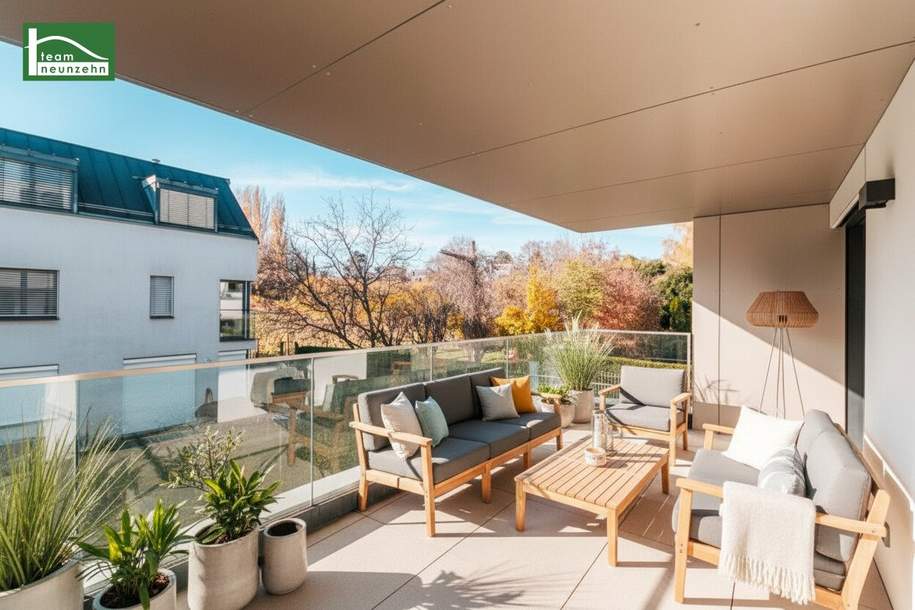 Luxus Pur – Exklusive Ausstattung mit großen Freiflächen (Terrasse/Balkon), KNX-System, Tiefgarage, Luftwärmepumpe, Fussbodenkühlung, uvm - JETZT ANFRAGEN, Wohnung-kauf, 1.539.000,€, 1190 Wien 19., Döbling