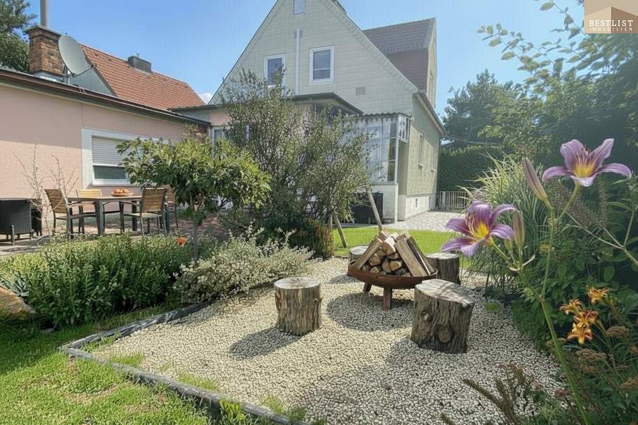 Einfamilienhaus mit Zubau - Tiefgarage und Garten, Haus-kauf, 520.000,€, 2512 Baden