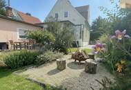 Einfamilienhaus mit Zubau - Tiefgarage und Garten