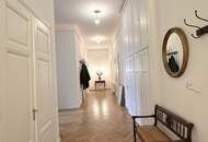 1030! Stilvoller Altbau-Traum: 4 Zimmer &amp; 2 Bäder, Loggia und Balkon in Toplage, Dannebergplatz!