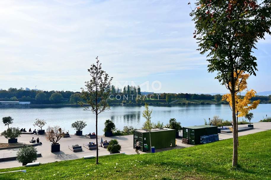 Möbliert! WIE IM URLAUB: Neben der U-Bahn und DIREKT AN DER DONAU, Wohnung-miete, 1.680,00,€, 1220 Wien 22., Donaustadt