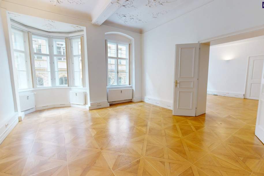 ++ ALTBAUFLAIR durch und durch ++ TOP Altbauwohnung im 1. OG ++ Palais in INNENSTADLAGE in beliebter Schmiedgasse ++ JETZT BESICHTIGEN ++, Gewerbeobjekt-miete, 2.217,47,€, 8010 Graz(Stadt)