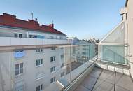 MAI-HIGH-SONETTE >> Moderne Duplex-Wohnung mit lichtdurchfluteten Räumen >> DACHTERRASSE