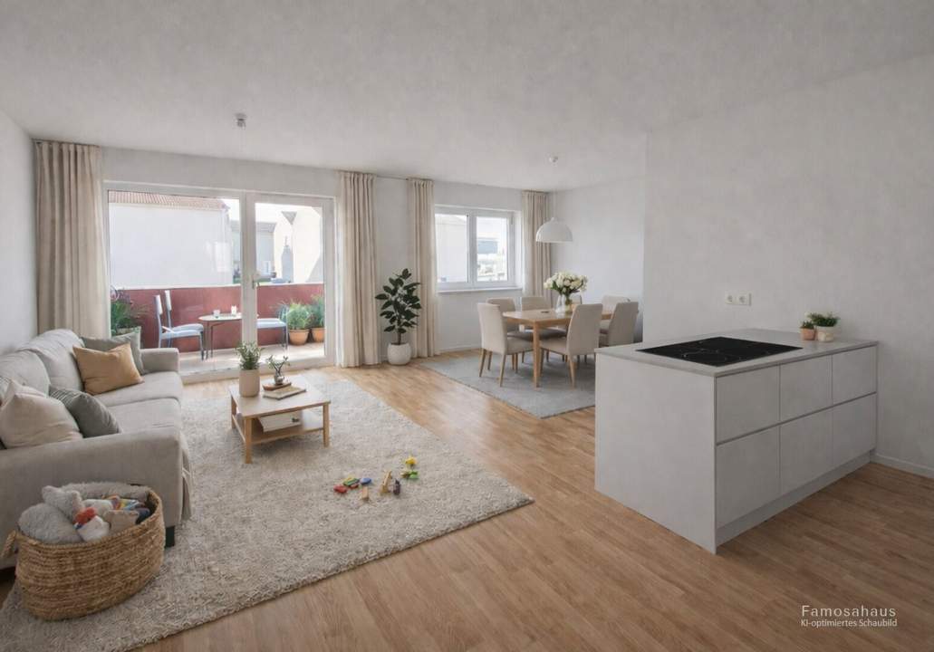Großzügige 4-Zimmer-Eigentumswohnung | 96 m² Wohnfläche | mit Freiflächen &amp; 2 Parkplätzen (Ziegelmassivbau!)