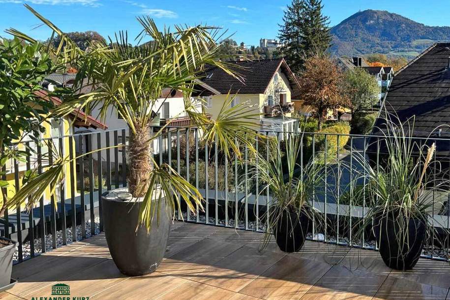 Modernes Penthouse in Panoramalage Leopoldskron, Wohnung-miete, 3.815,59,€, 5020 Salzburg(Stadt)