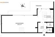Hochwertige, lichtdurchflutete Doppelhaushälfte mit grandiosem Ausblick und Südwest-Garten