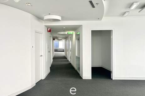 Traumhafte Büroflächen im Millennium Tower 27.OG, Gewerbeobjekt-miete, 10.005,12,€, 1200 Wien 20., Brigittenau