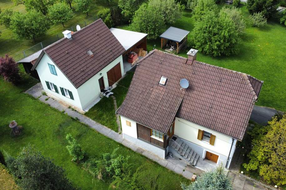 Zwei Häuser ein Preis im malerischen und ruhigen Naturpark Pöllau, Haus-kauf, 260.000,€, 8225 Hartberg-Fürstenfeld