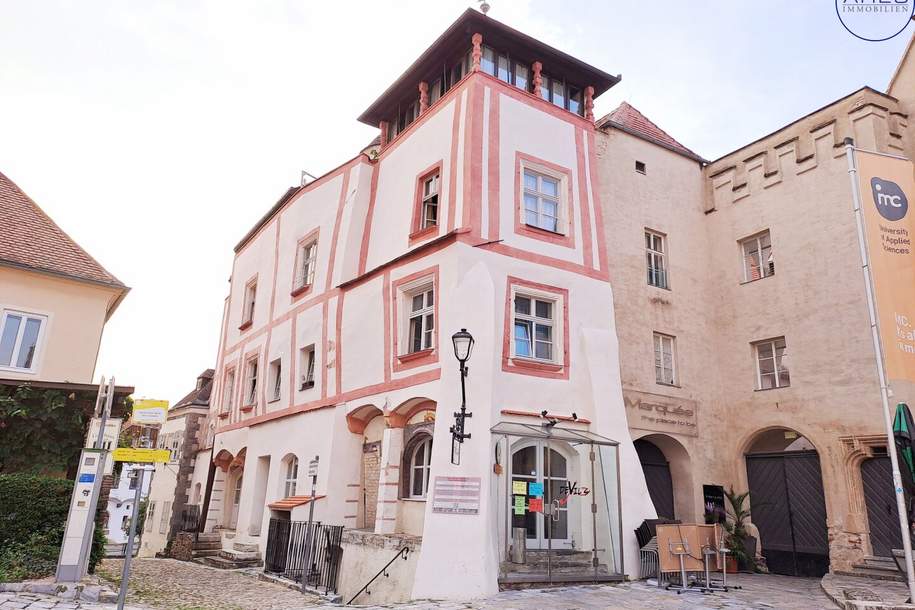 Krems-Altstadt: Historisches Baujuwel - Sgraffitohaus aus dem 13. Jahrhundert, Haus-kauf, 1.250.000,€, 3500 Krems an der Donau(Stadt)