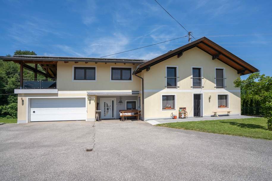 Gepflegtes Wohnhaus mit vielen Möglichkeiten in sonniger Ruhelage von Köttmannsdorf, Haus-kauf, 595.000,€, 9071 Klagenfurt Land