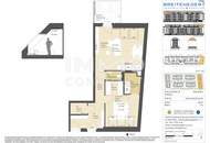 2 Monat Mietzinsfrei: 60m² Dachgeschosswohnung mit Kühlung &amp; Blick über die Felder
