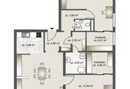 Moderne 3-Zimmer-Wohnung mit Balkon und hochwertiger Ausstattung in zentraler Lage von Klagenfurt