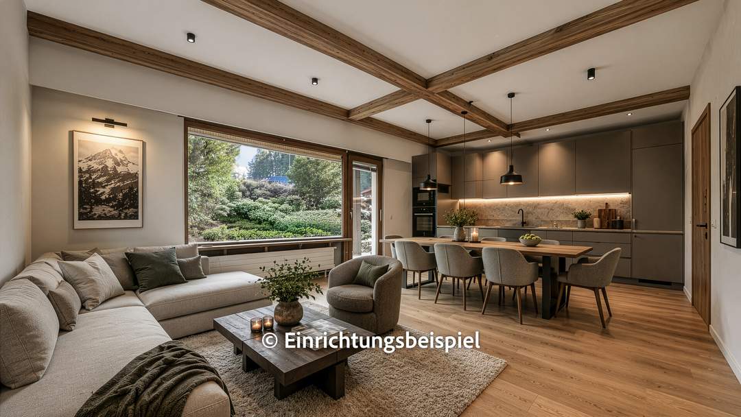 Gartenwohnung in bester Lage auf der Bichlalm