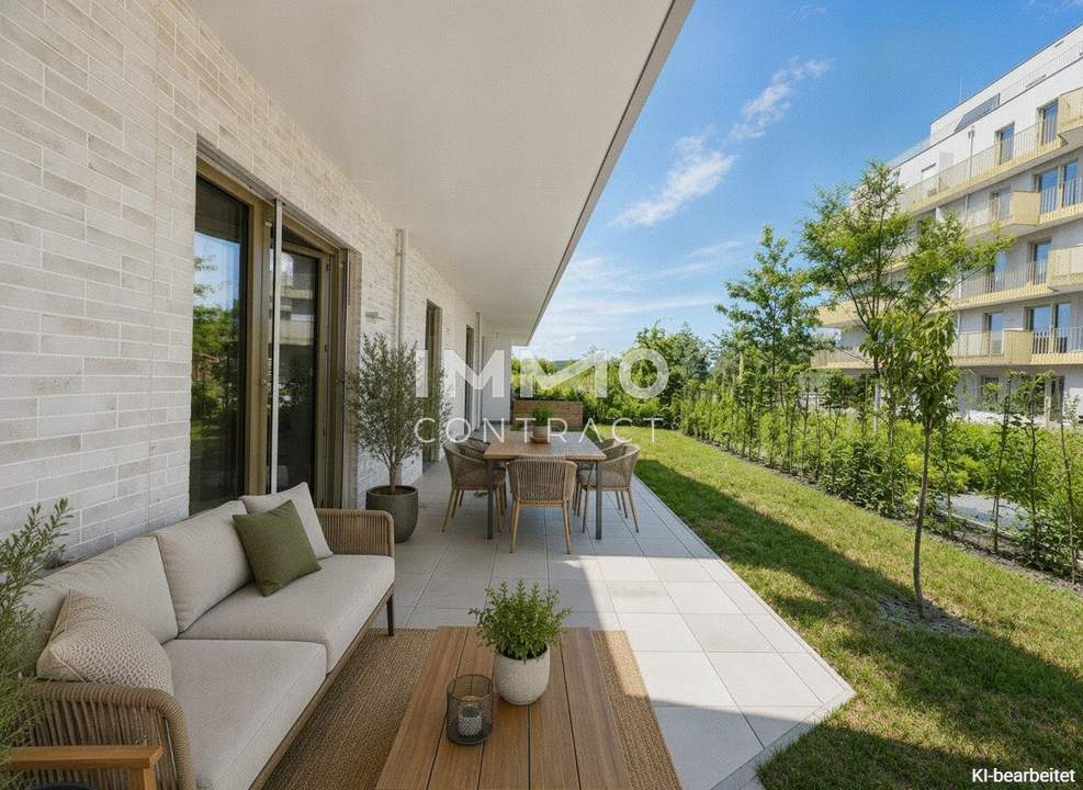 Top-Deal: Provisionsfreie 3-Zimmer-Gartenwohnung im Erstbezug